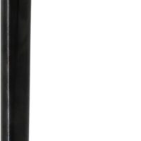 Lay-Back Steel Seatpost, Black, 350mm x 27.2mm